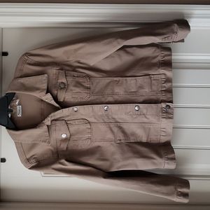 Women with Control stretch twill jacket